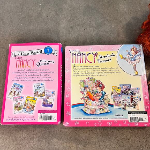 Disney Fancy Nancy Light up talking doll 10 story books collection bundle toys - Picture 10 of 10